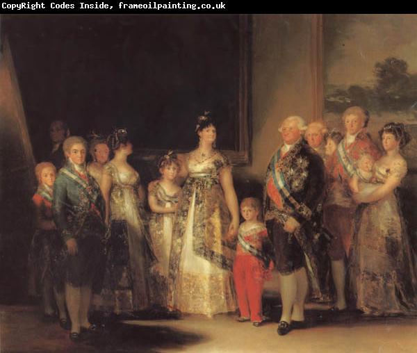 Francisco de goya y Lucientes The Family of Charles IV